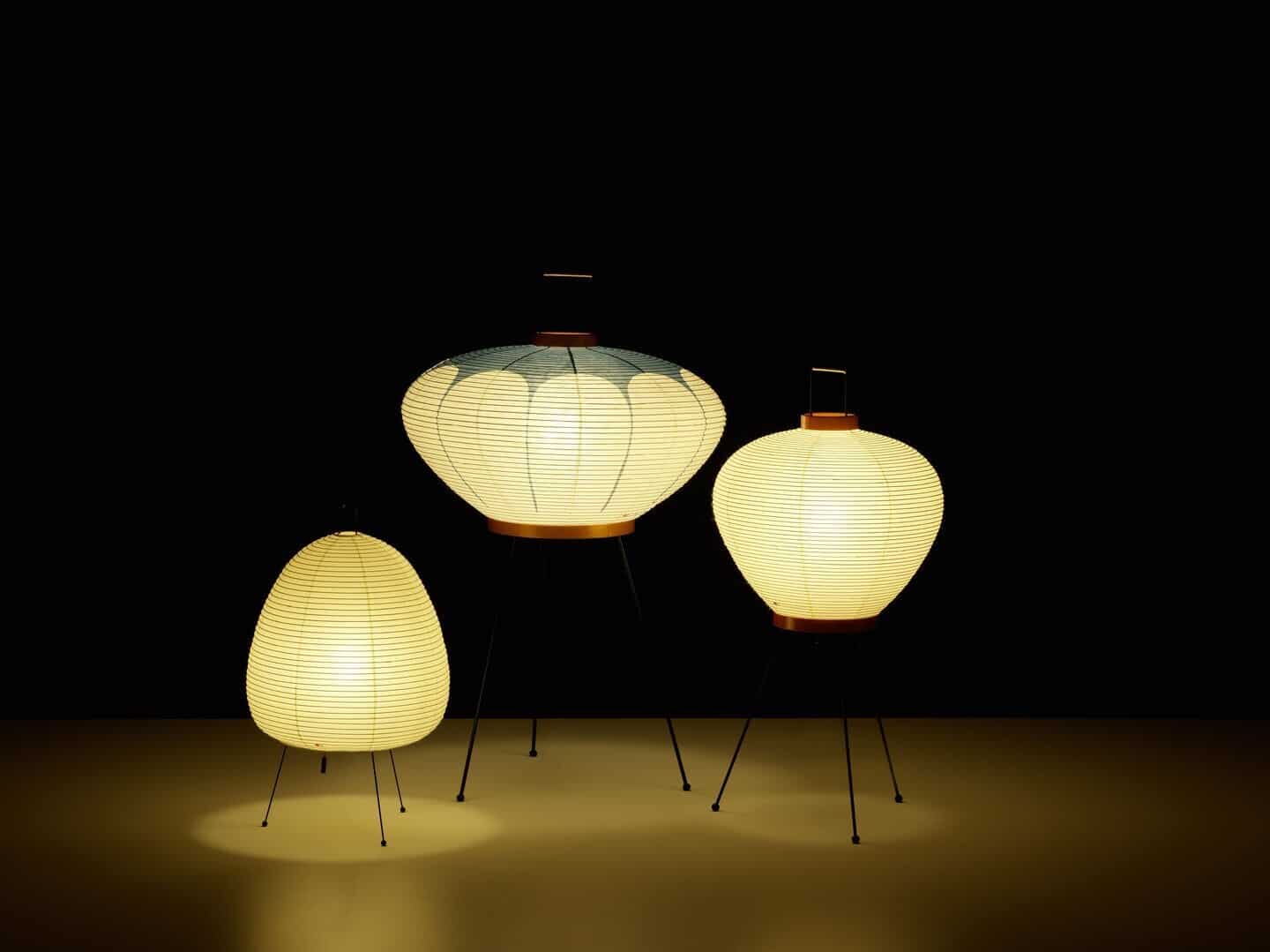 Akari Light Sculptures