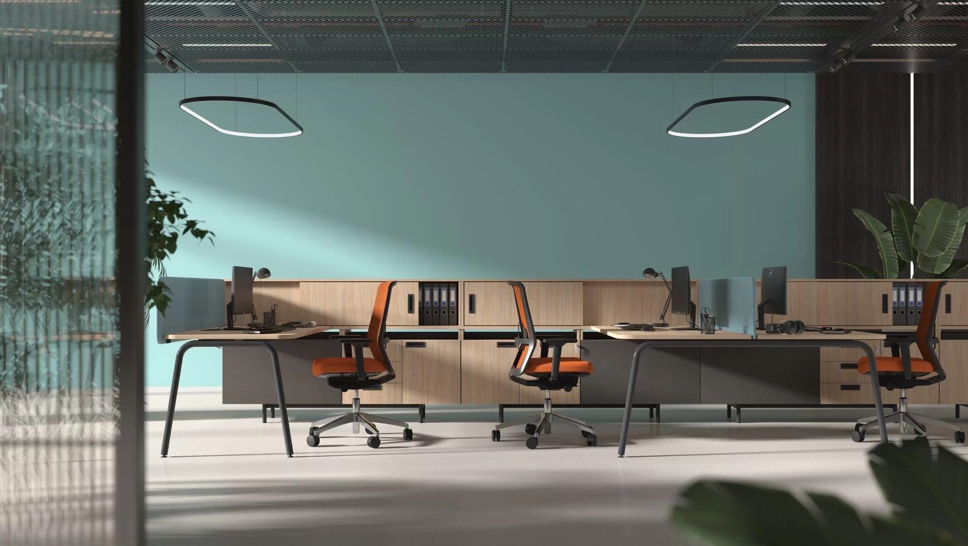NOVA Round Desk