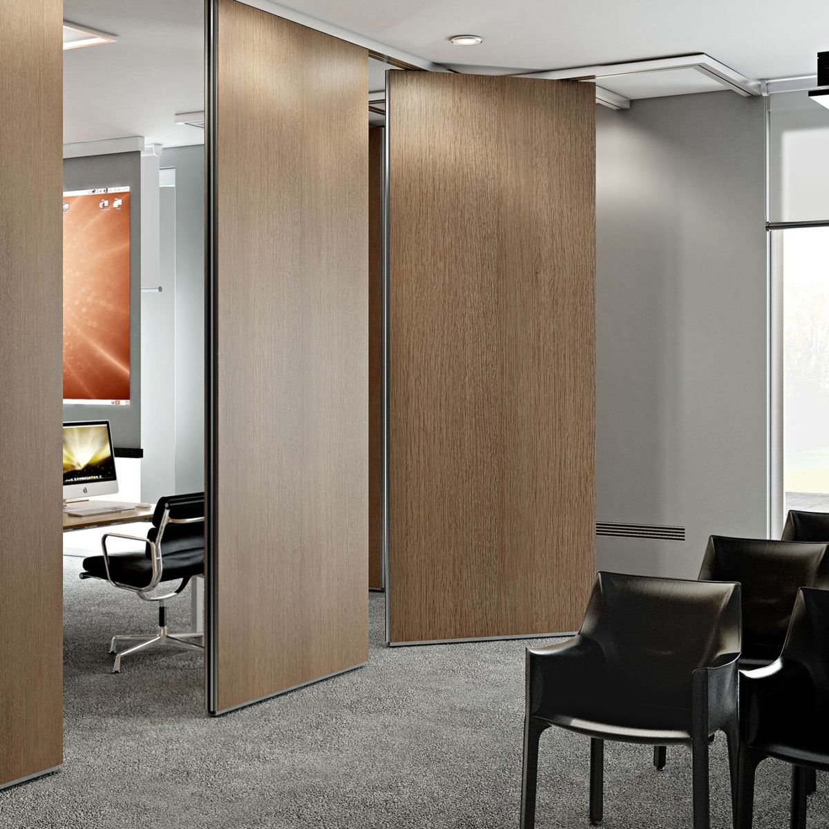 Rolling Wall Partition
