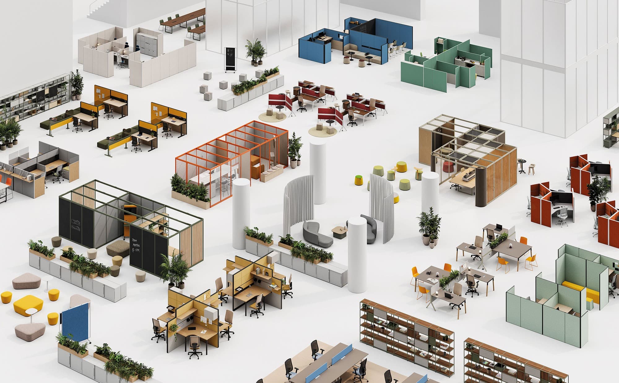 PAL Freestanding Partition Collection